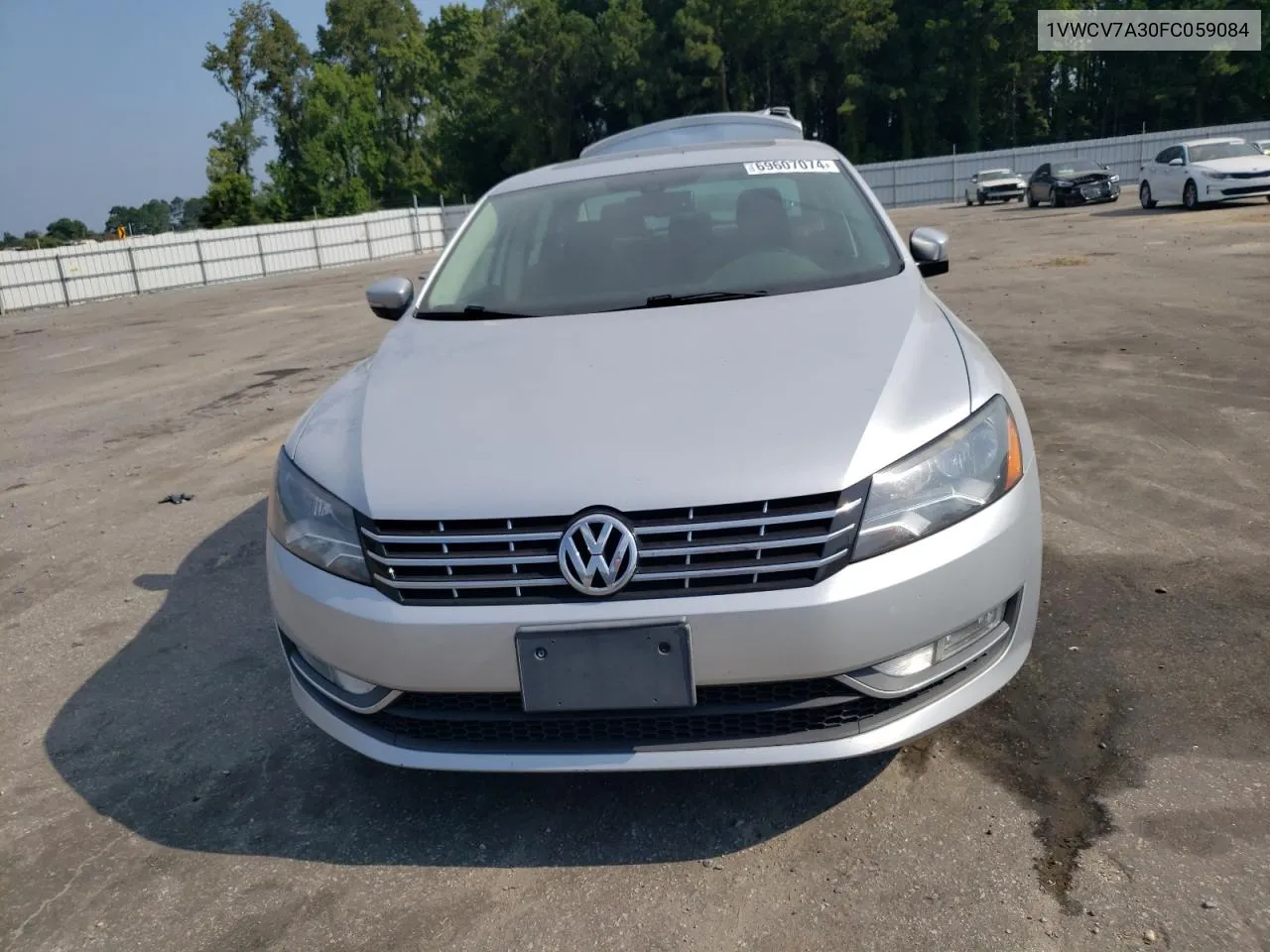 2015 Volkswagen Passat Sel VIN: 1VWCV7A30FC059084 Lot: 69607074