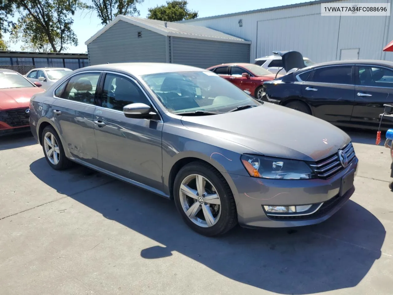 2015 Volkswagen Passat S VIN: 1VWAT7A34FC088696 Lot: 69703834