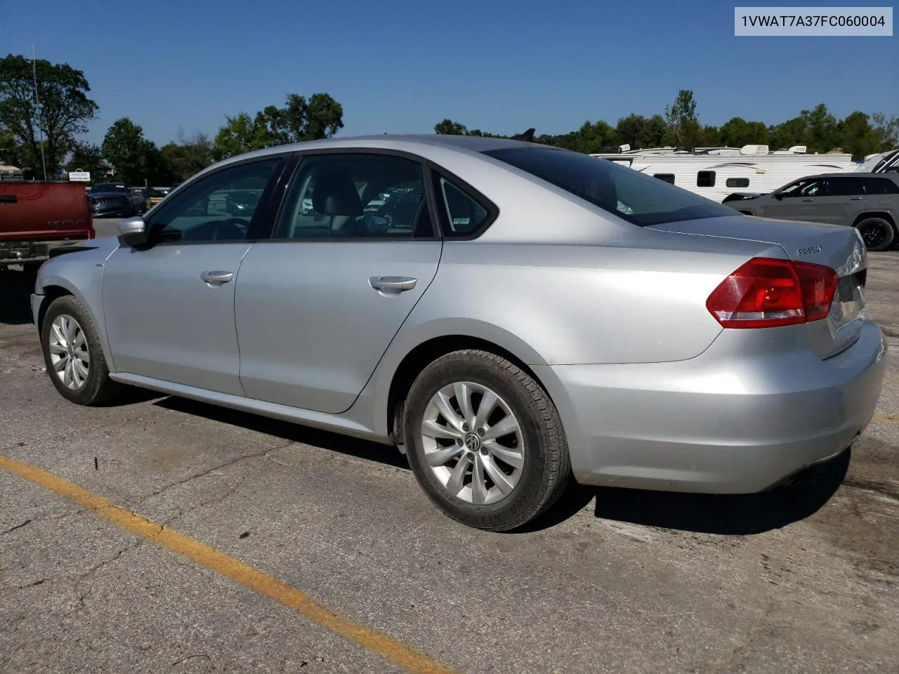 2015 Volkswagen Passat S VIN: 1VWAT7A37FC060004 Lot: 69819184