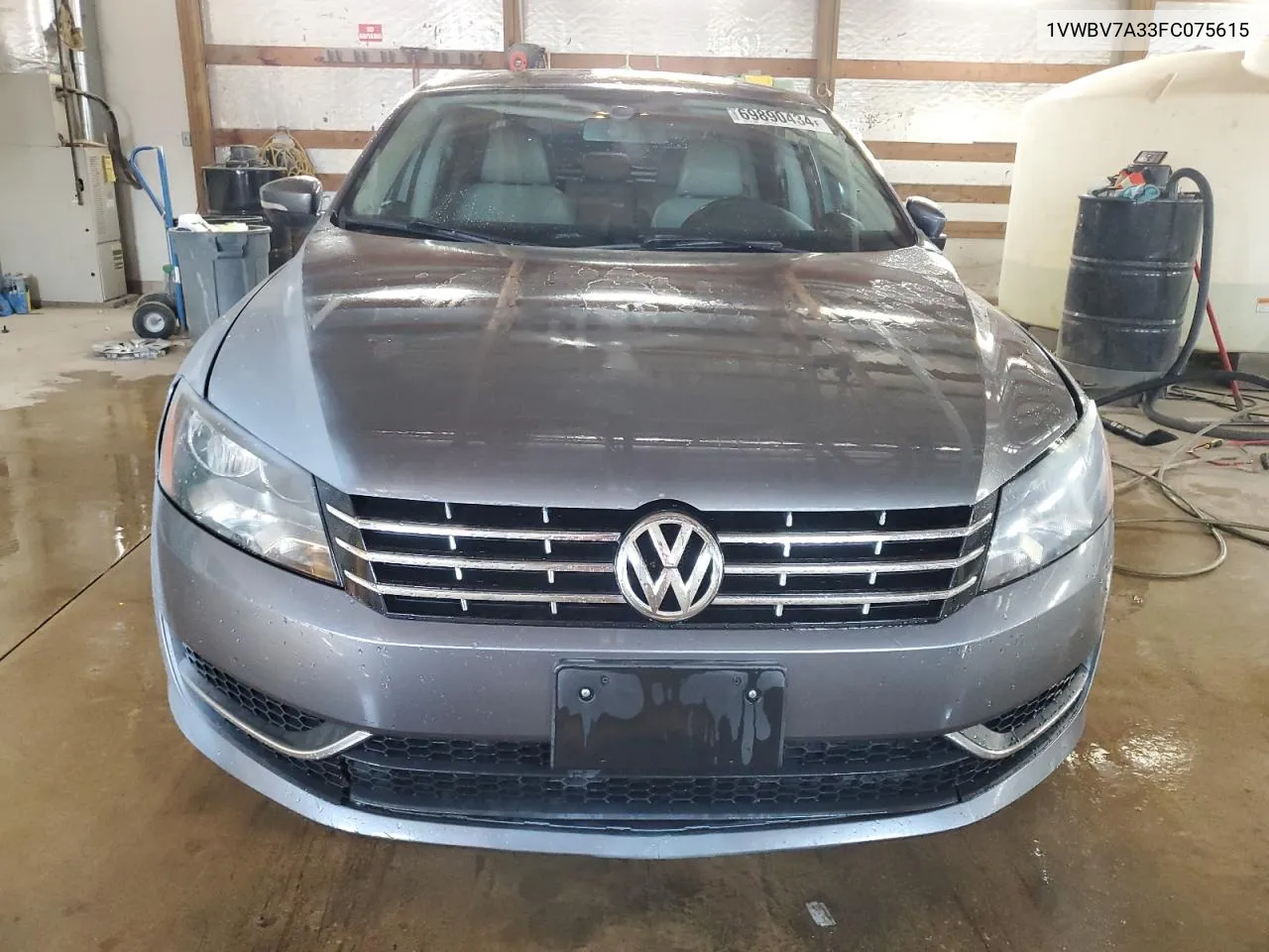 2015 Volkswagen Passat Se VIN: 1VWBV7A33FC075615 Lot: 69890434