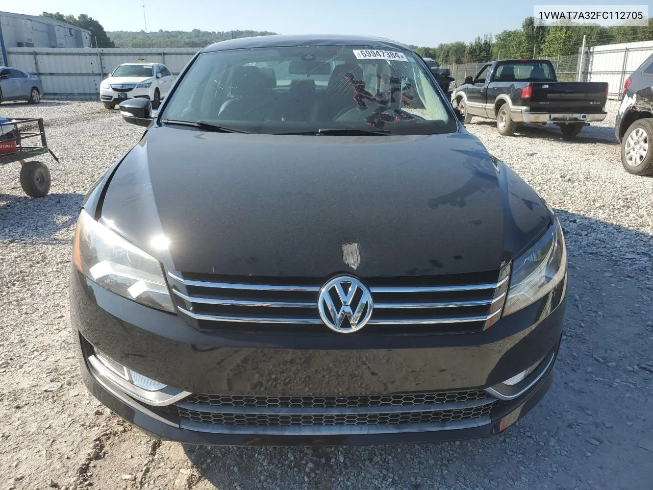 2015 Volkswagen Passat S VIN: 1VWAT7A32FC112705 Lot: 69947384