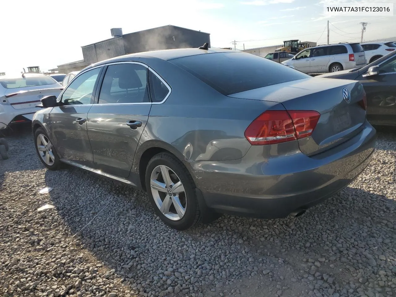 2015 Volkswagen Passat S VIN: 1VWAT7A31FC123016 Lot: 70635594