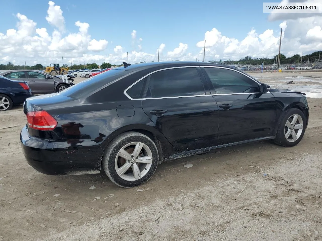 1VWAS7A38FC105311 2015 Volkswagen Passat S