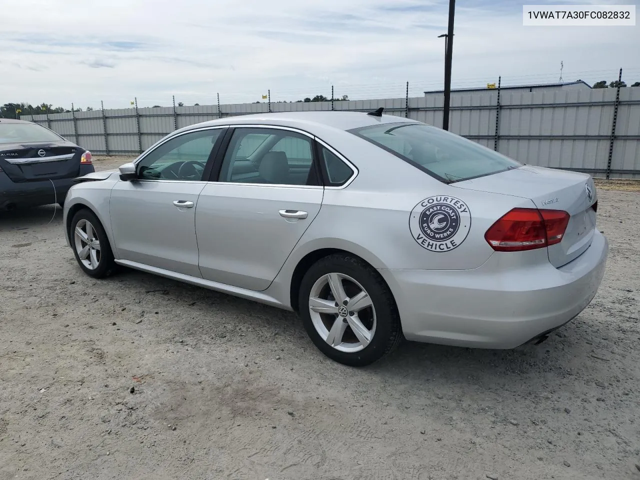 2015 Volkswagen Passat S VIN: 1VWAT7A30FC082832 Lot: 71159634