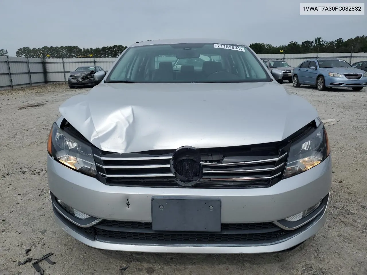 2015 Volkswagen Passat S VIN: 1VWAT7A30FC082832 Lot: 71159634