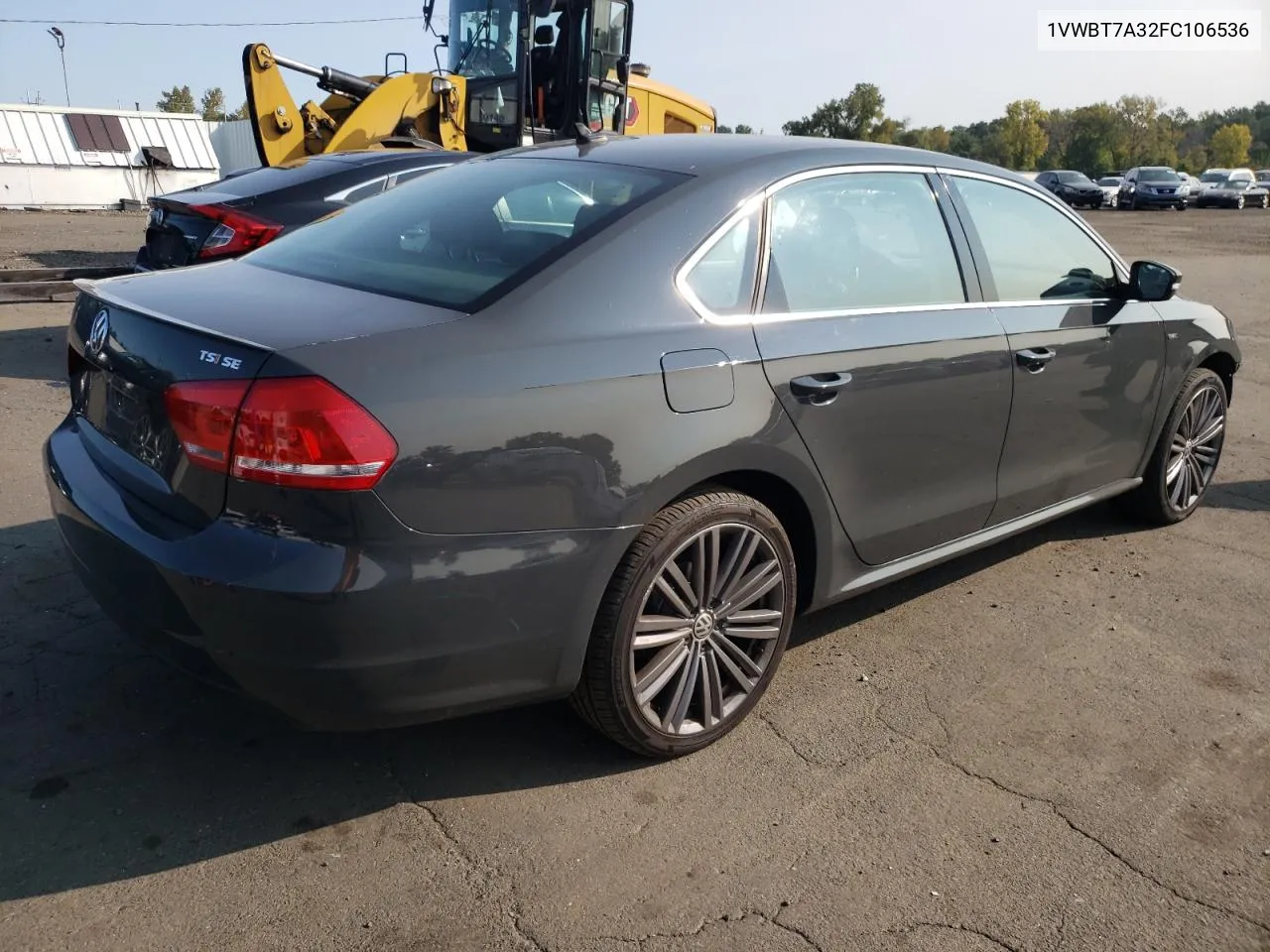 2015 Volkswagen Passat Se VIN: 1VWBT7A32FC106536 Lot: 71168974