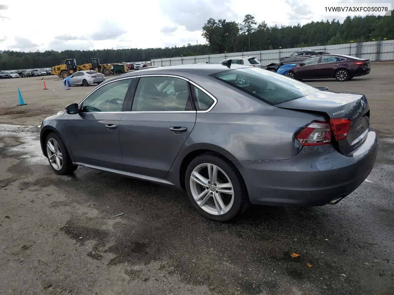 2015 Volkswagen Passat Se VIN: 1VWBV7A3XFC050078 Lot: 71720864