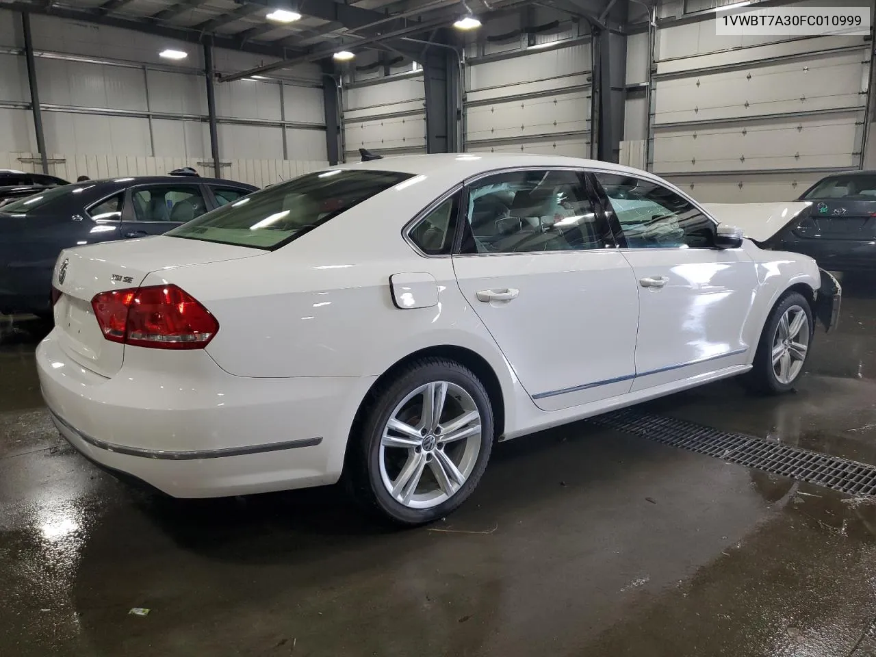 2015 Volkswagen Passat Se VIN: 1VWBT7A30FC010999 Lot: 71943164