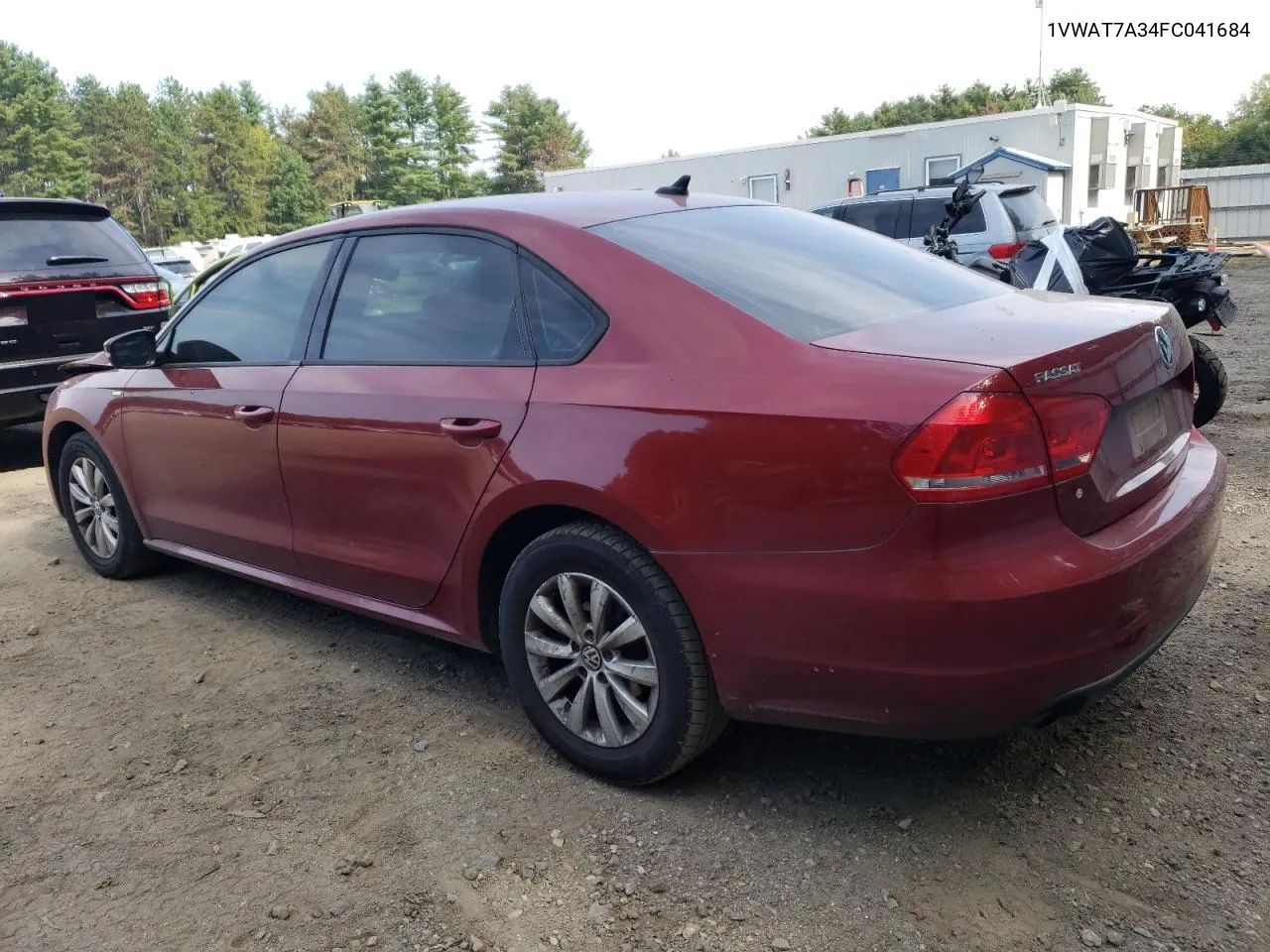 1VWAT7A34FC041684 2015 Volkswagen Passat S