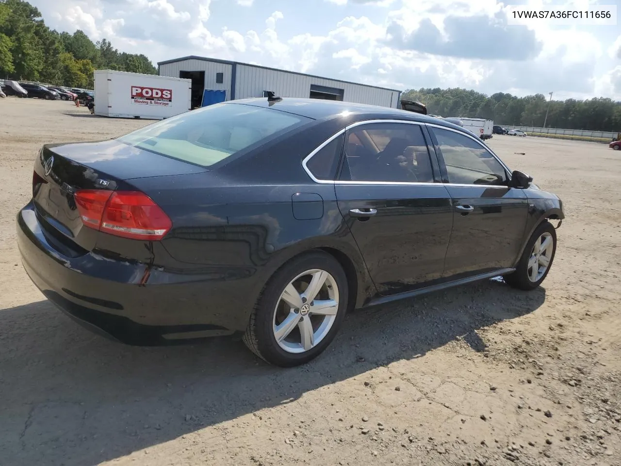 1VWAS7A36FC111656 2015 Volkswagen Passat S