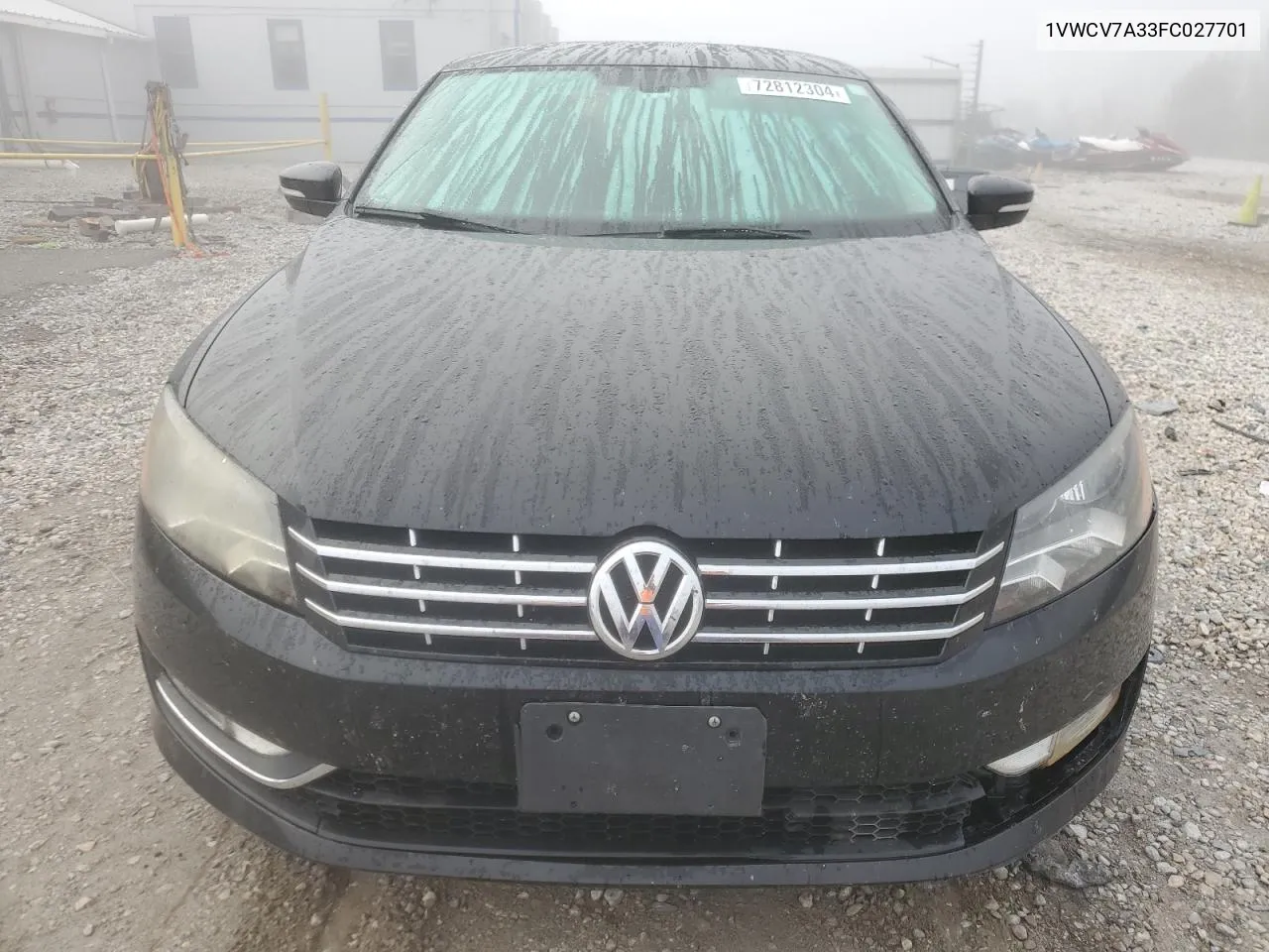 2015 Volkswagen Passat Sel VIN: 1VWCV7A33FC027701 Lot: 72812304