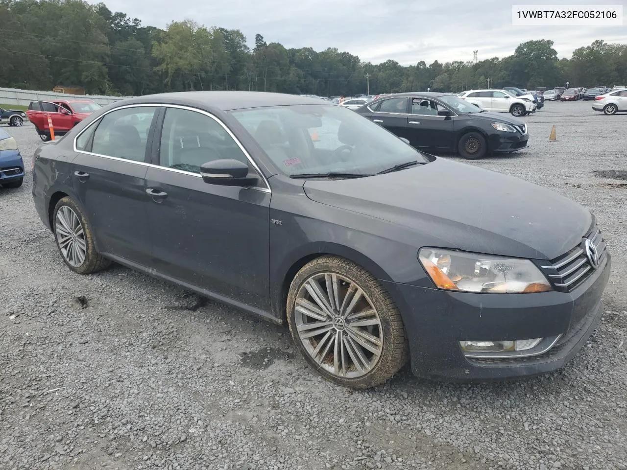 2015 Volkswagen Passat Se VIN: 1VWBT7A32FC052106 Lot: 73689334