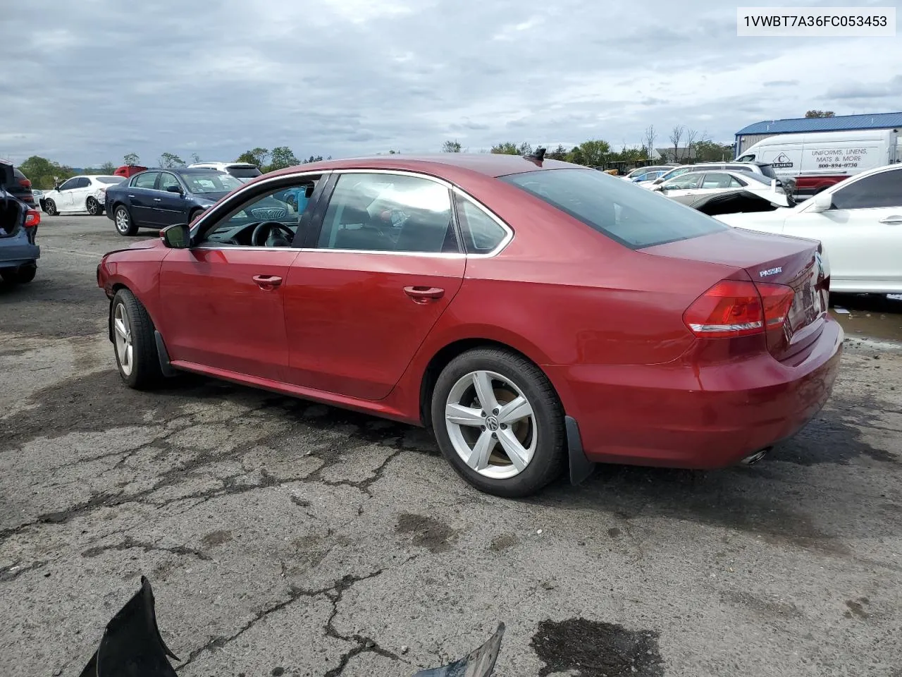 2015 Volkswagen Passat Se VIN: 1VWBT7A36FC053453 Lot: 73711804