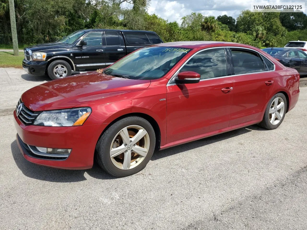 2015 Volkswagen Passat S VIN: 1VWAS7A38FC122125 Lot: 74257824