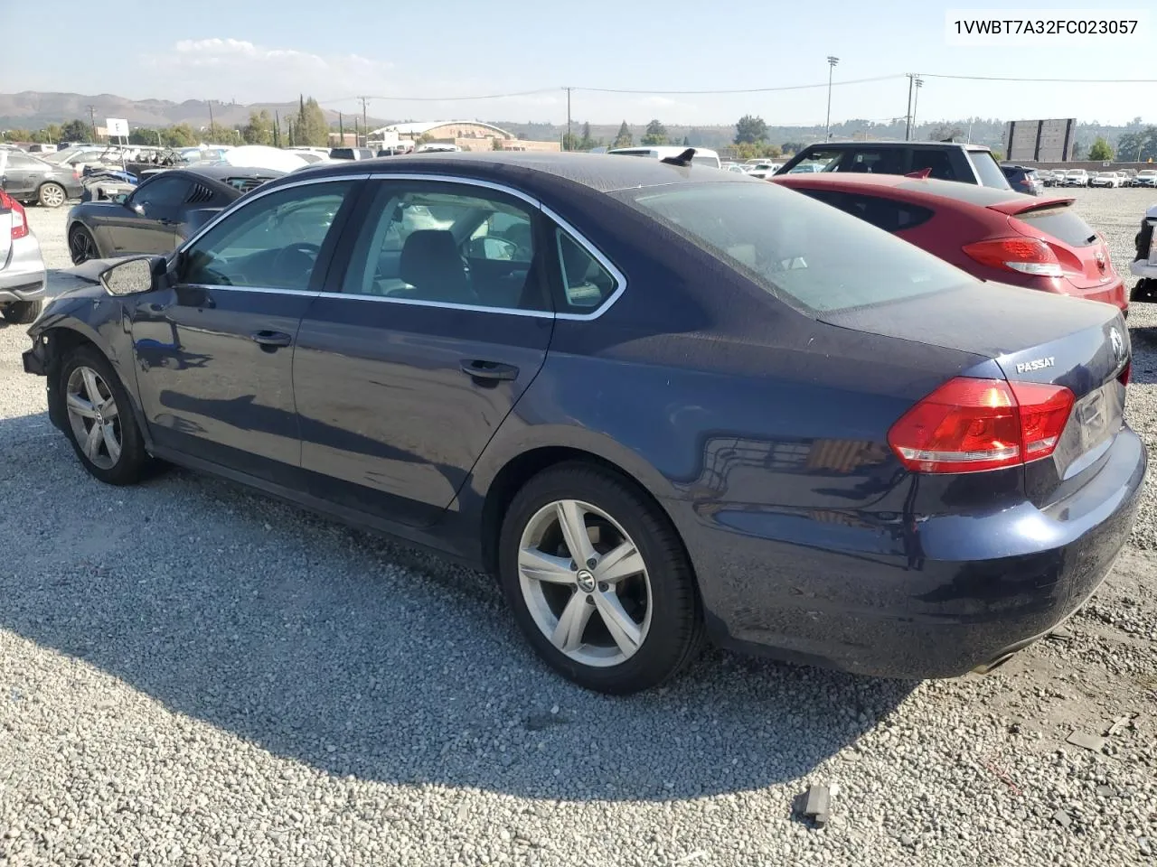 2015 Volkswagen Passat Se VIN: 1VWBT7A32FC023057 Lot: 74393664