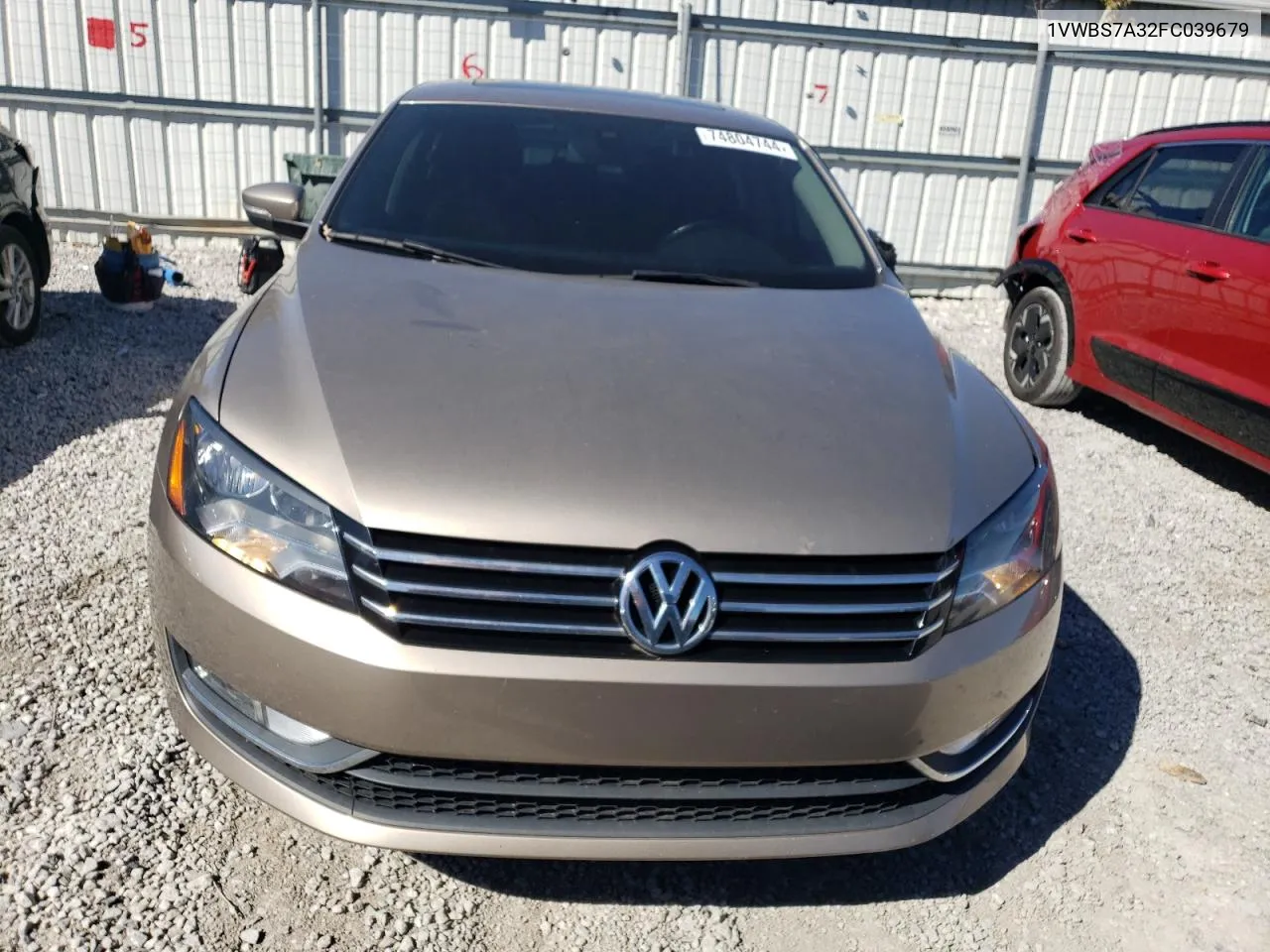 2015 Volkswagen Passat Se VIN: 1VWBS7A32FC039679 Lot: 74804744