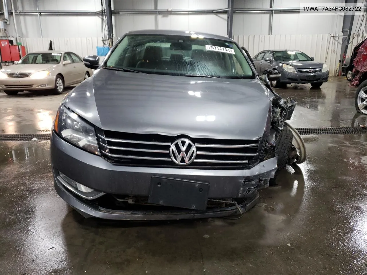 2015 Volkswagen Passat S VIN: 1VWAT7A34FC082722 Lot: 75714144