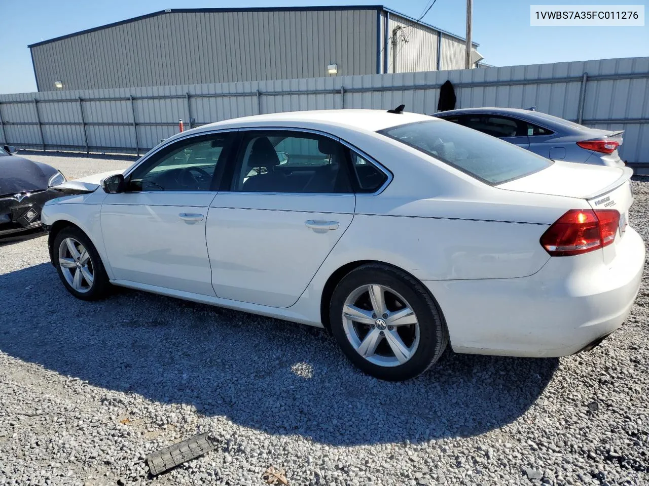 2015 Volkswagen Passat Se VIN: 1VWBS7A35FC011276 Lot: 76923794