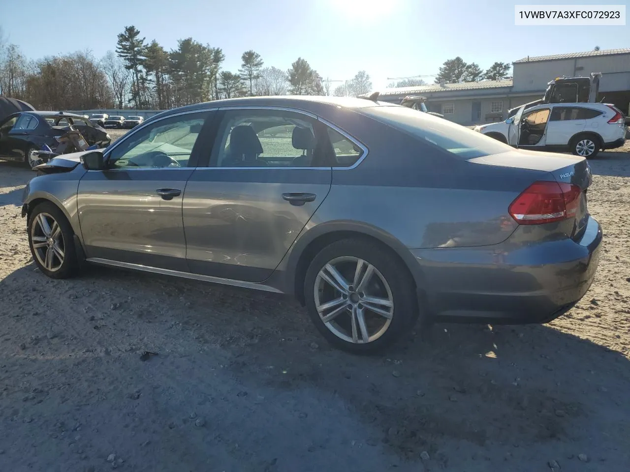 2015 Volkswagen Passat Se VIN: 1VWBV7A3XFC072923 Lot: 77909614