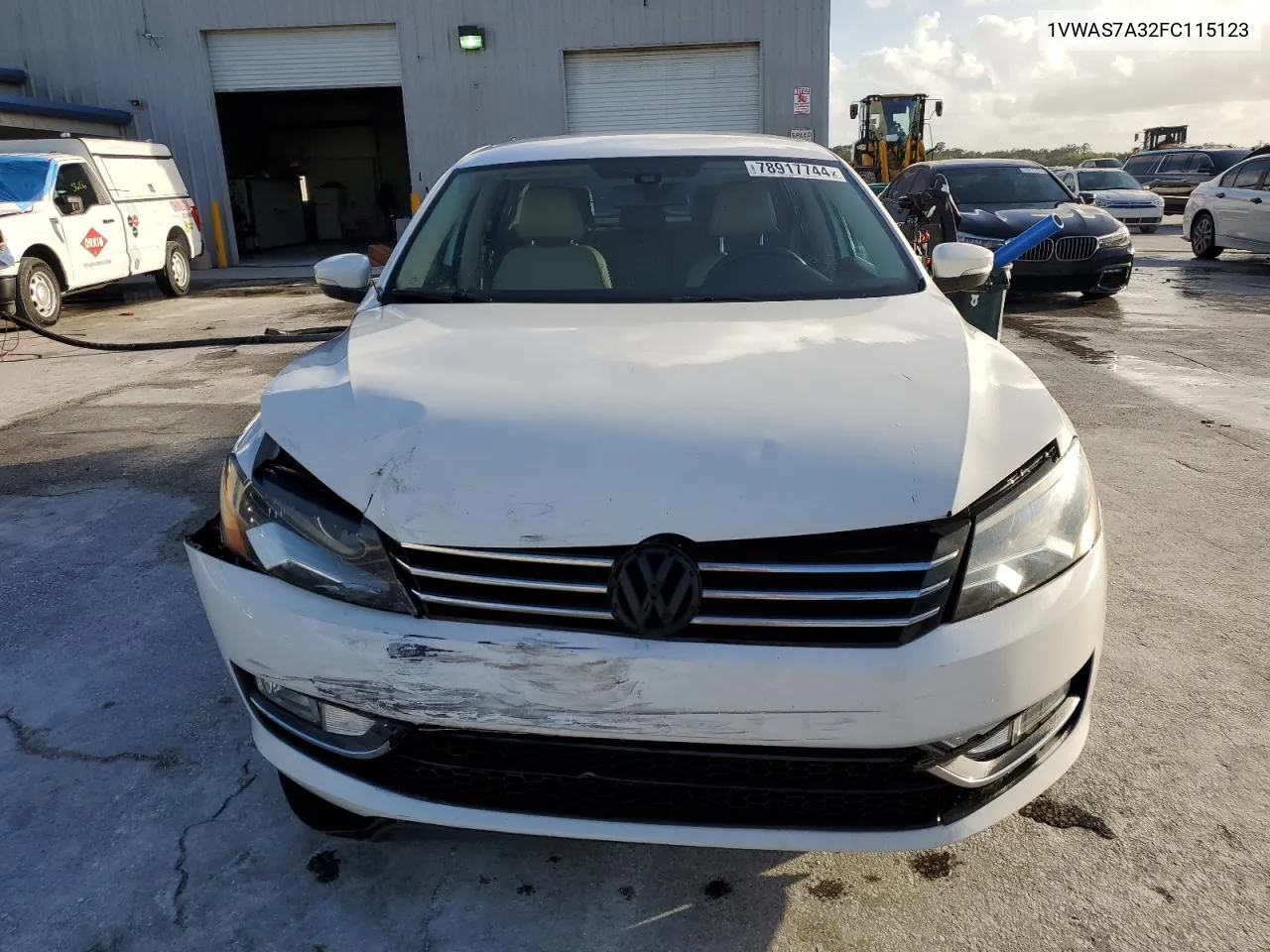 2015 Volkswagen Passat S VIN: 1VWAS7A32FC115123 Lot: 78917744