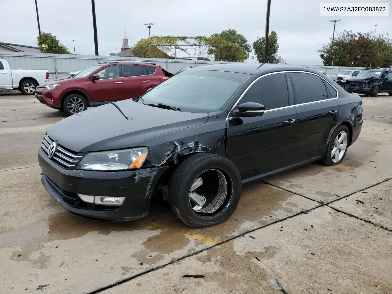 2015 Volkswagen Passat S VIN: 1VWAS7A32FC083872 Lot: 79518274