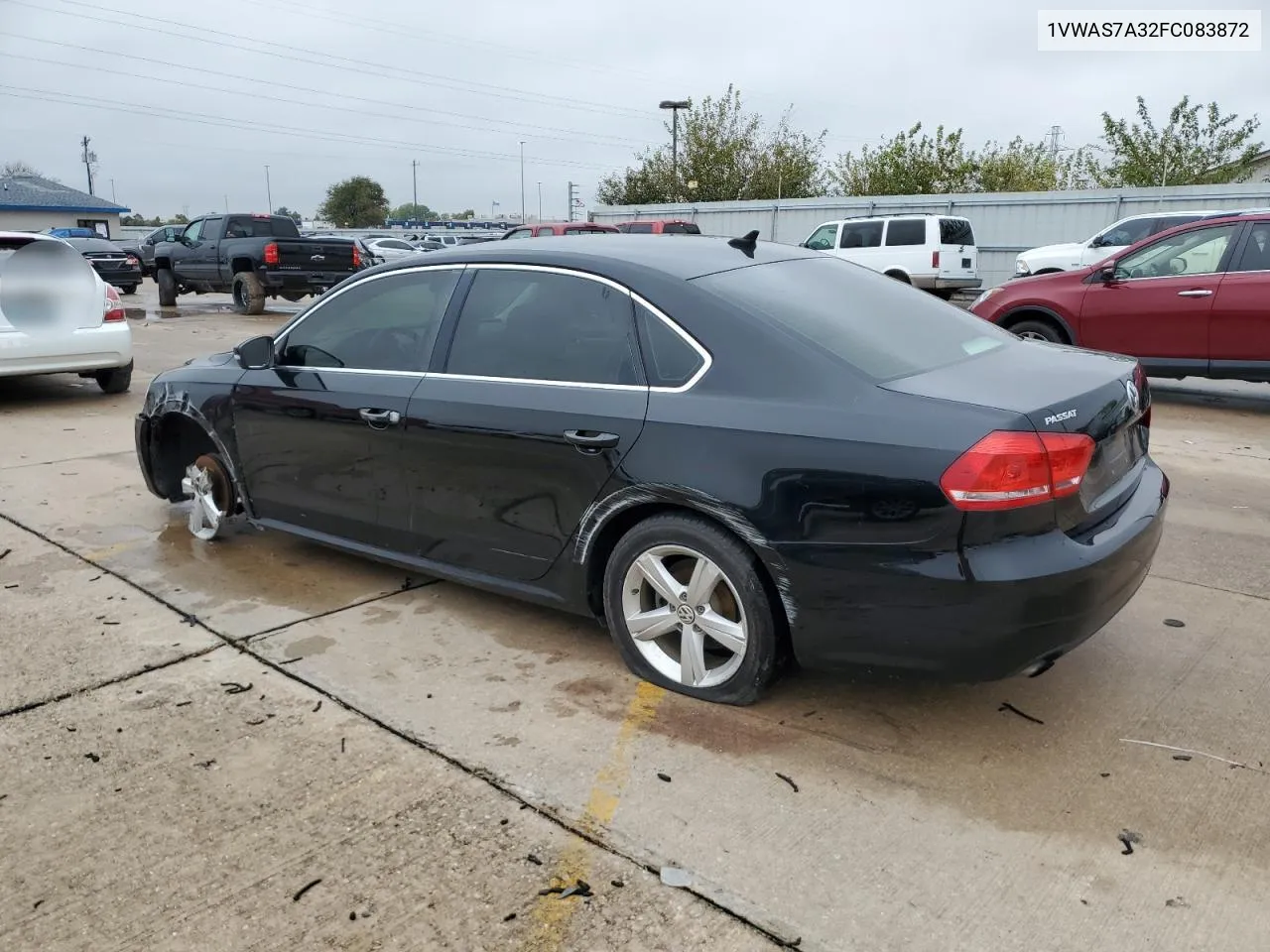 2015 Volkswagen Passat S VIN: 1VWAS7A32FC083872 Lot: 79518274