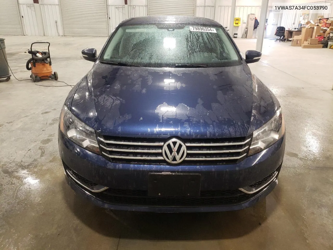 2015 Volkswagen Passat S VIN: 1VWAS7A34FC053790 Lot: 79896354