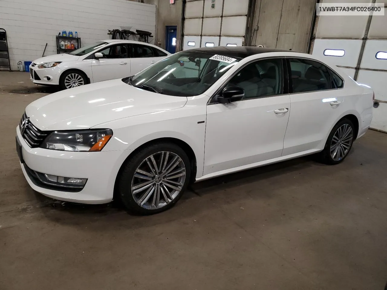 2015 Volkswagen Passat Se VIN: 1VWBT7A34FC026400 Lot: 80395684