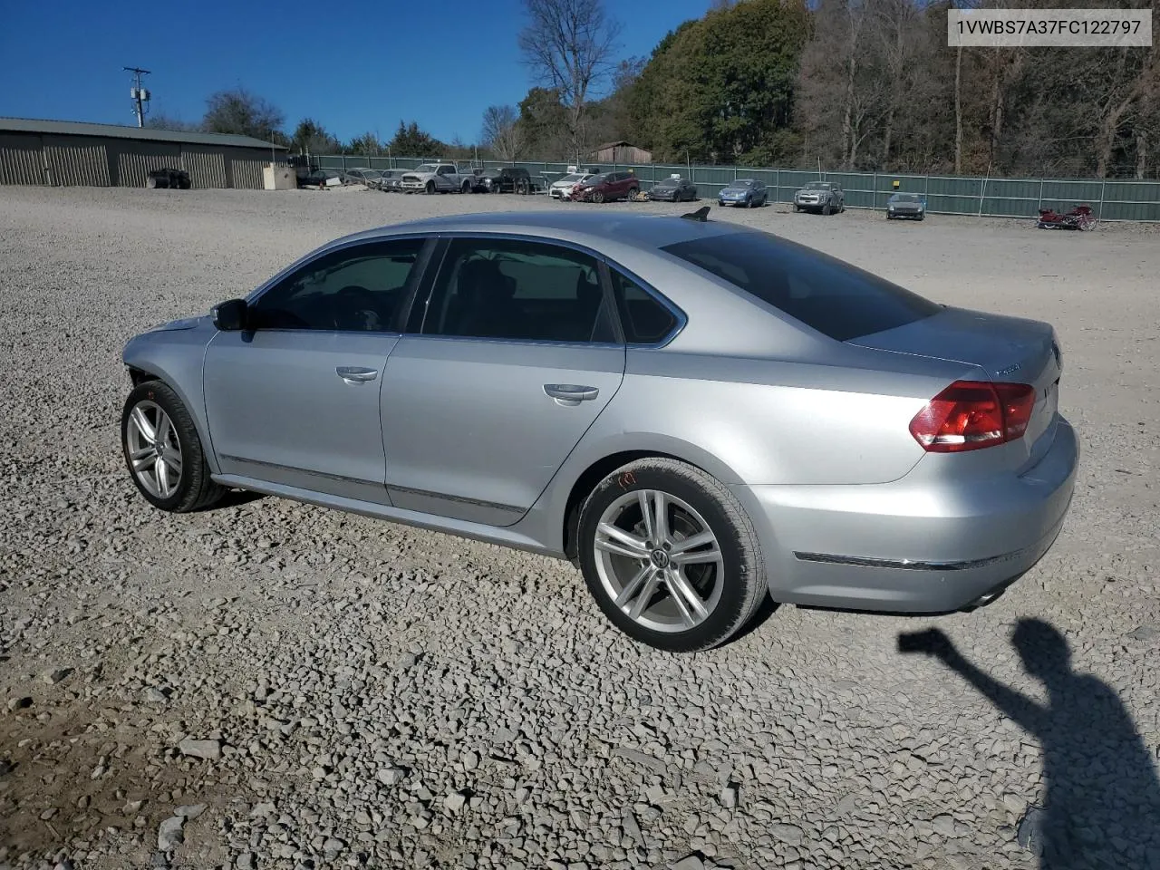 2015 Volkswagen Passat Se VIN: 1VWBS7A37FC122797 Lot: 80466684