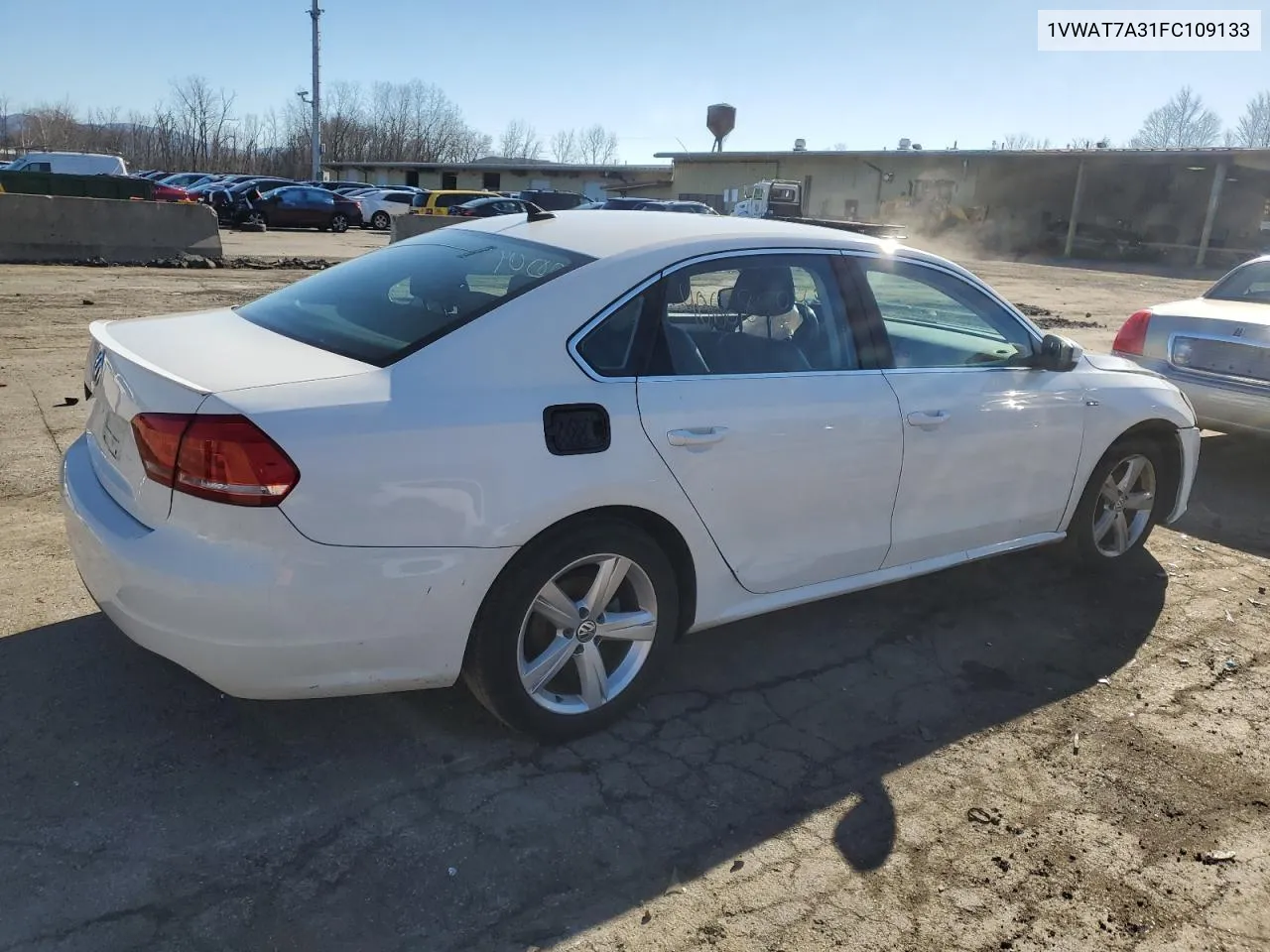 2015 Volkswagen Passat S VIN: 1VWAT7A31FC109133 Lot: 81947834