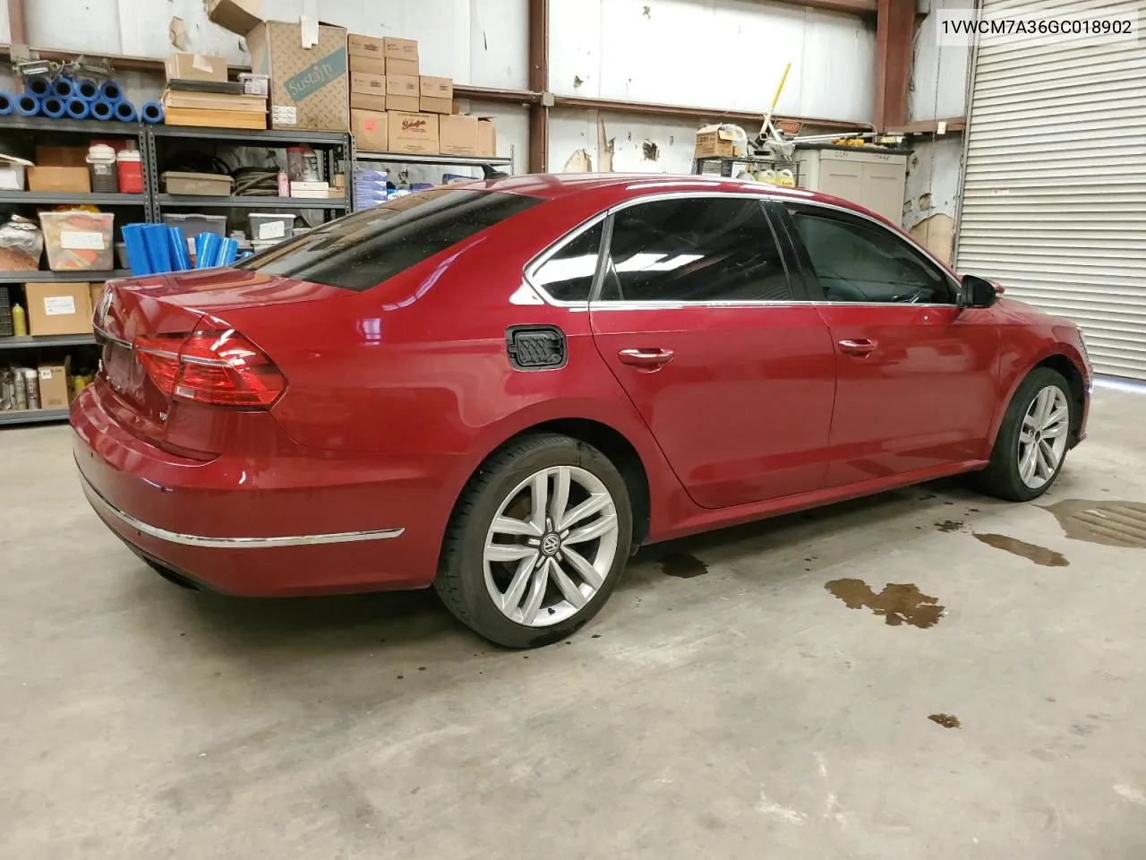 2016 Volkswagen Passat Sel Premium VIN: 1VWCM7A36GC018902 Lot: 61160714