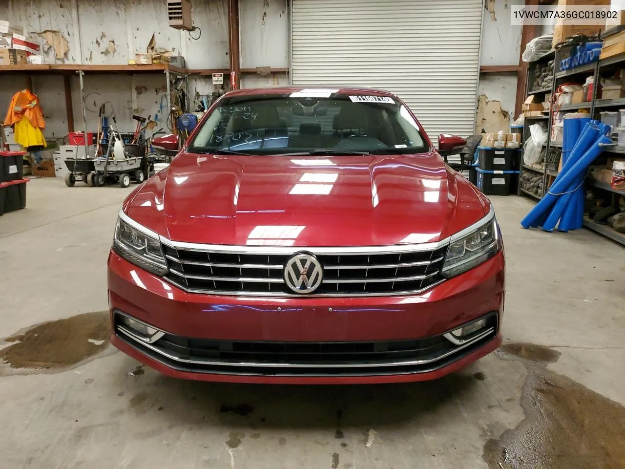 2016 Volkswagen Passat Sel Premium VIN: 1VWCM7A36GC018902 Lot: 61160714