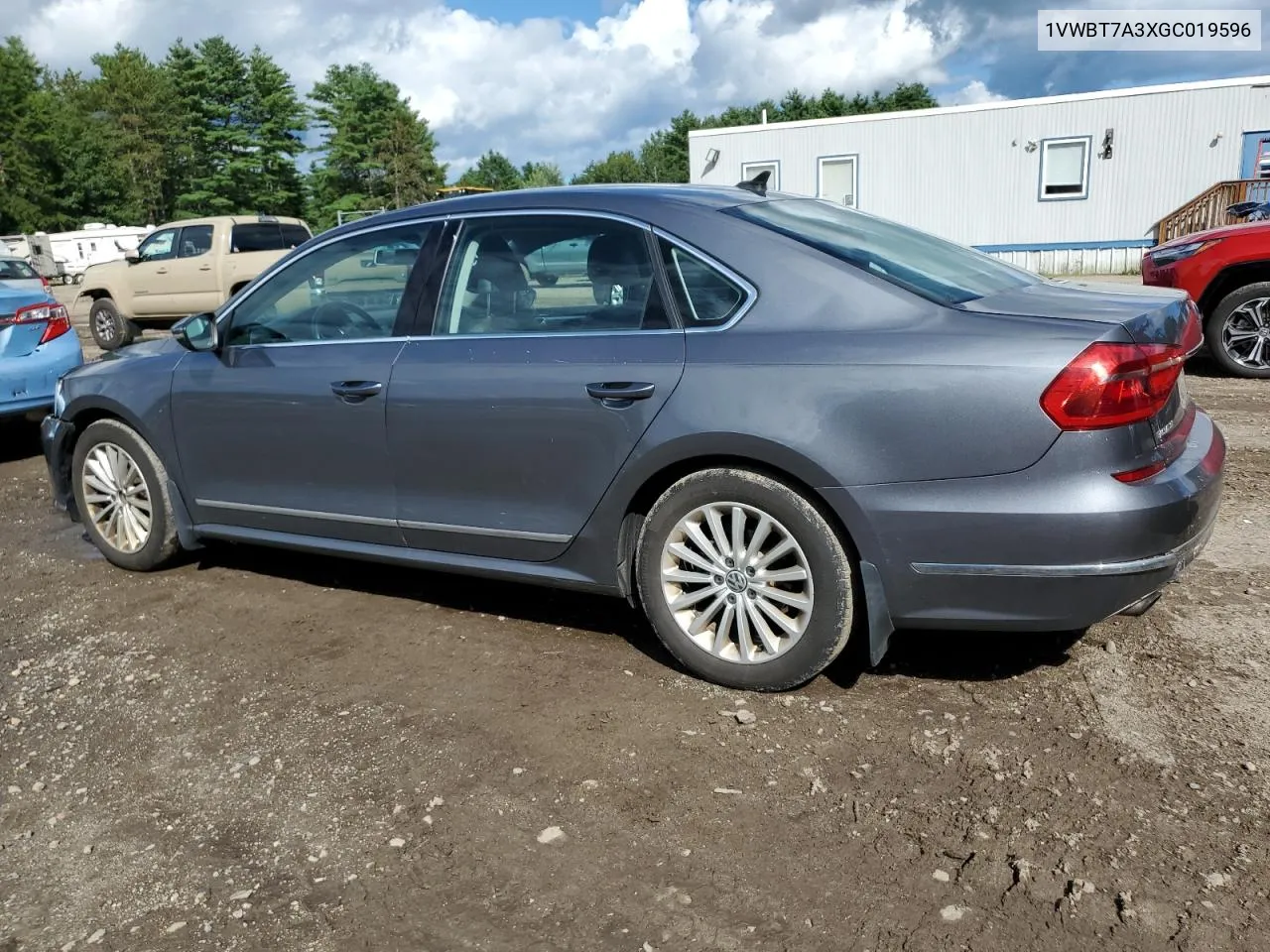 2016 Volkswagen Passat Se VIN: 1VWBT7A3XGC019596 Lot: 68714714