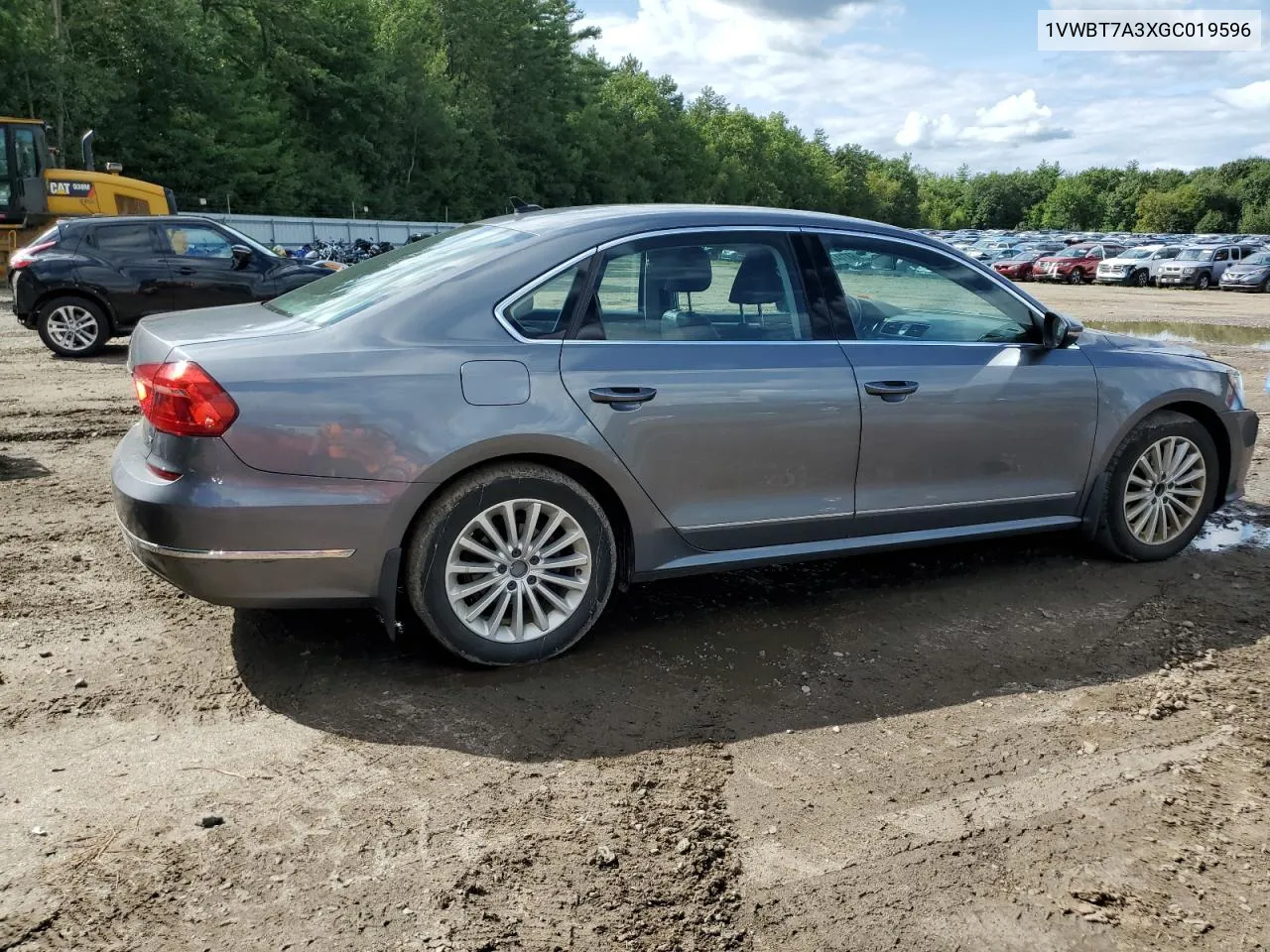 2016 Volkswagen Passat Se VIN: 1VWBT7A3XGC019596 Lot: 68714714