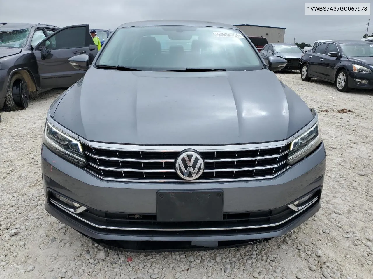 2016 Volkswagen Passat Se VIN: 1VWBS7A37GC067978 Lot: 68988394