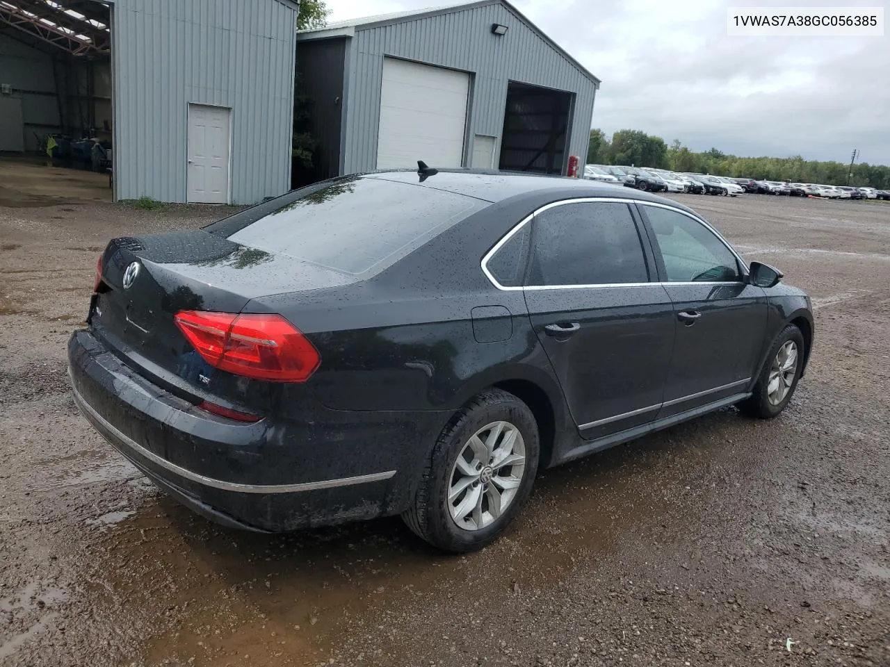 1VWAS7A38GC056385 2016 Volkswagen Passat S