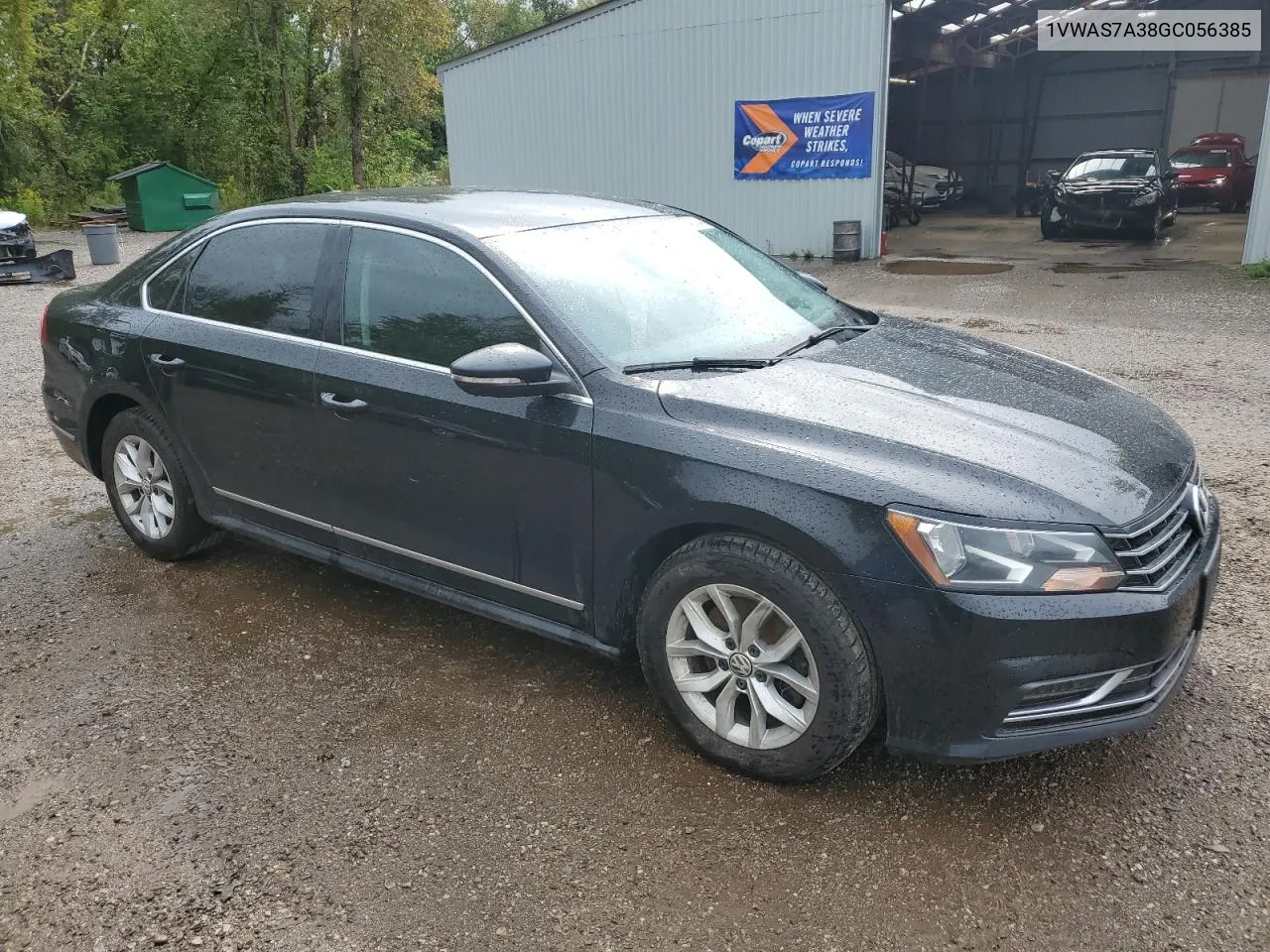 1VWAS7A38GC056385 2016 Volkswagen Passat S