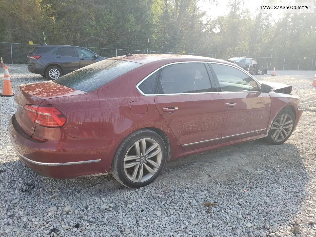 2016 Volkswagen Passat Sel VIN: 1VWCS7A36GC062291 Lot: 71387954