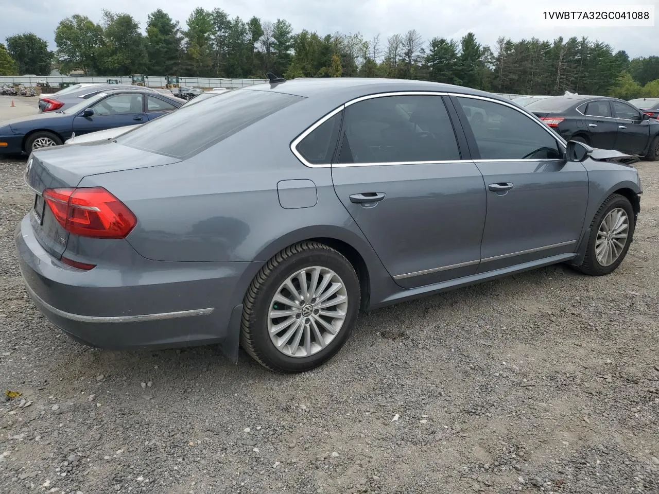 2016 Volkswagen Passat Se VIN: 1VWBT7A32GC041088 Lot: 71710734