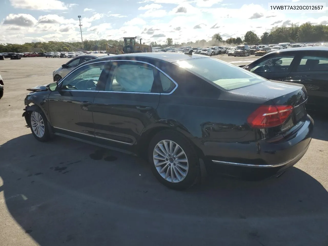 2016 Volkswagen Passat Se VIN: 1VWBT7A32GC012657 Lot: 72313544