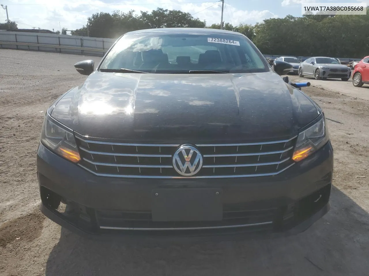 2016 Volkswagen Passat S VIN: 1VWAT7A38GC055668 Lot: 72388264