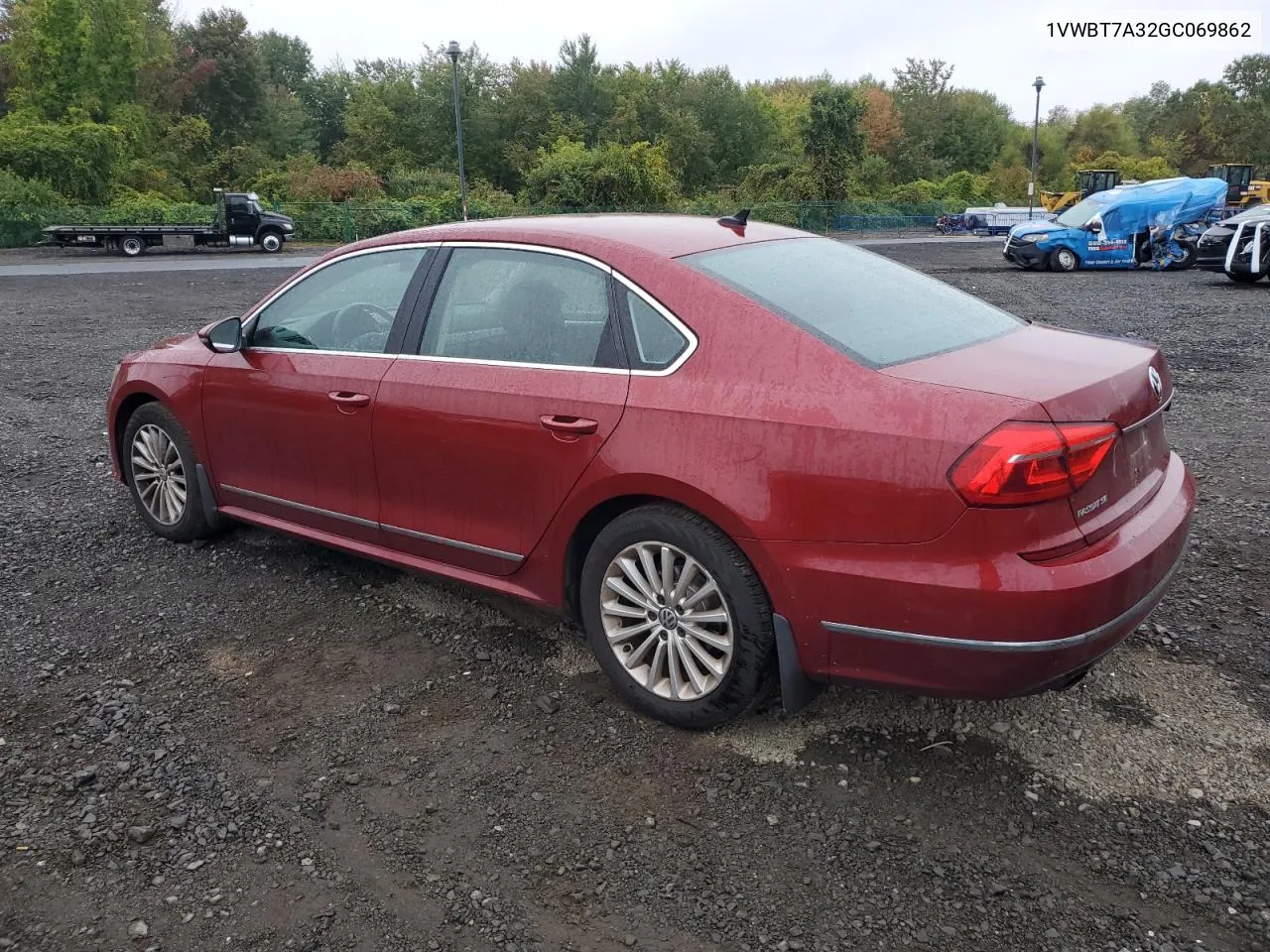 2016 Volkswagen Passat Se VIN: 1VWBT7A32GC069862 Lot: 73215404