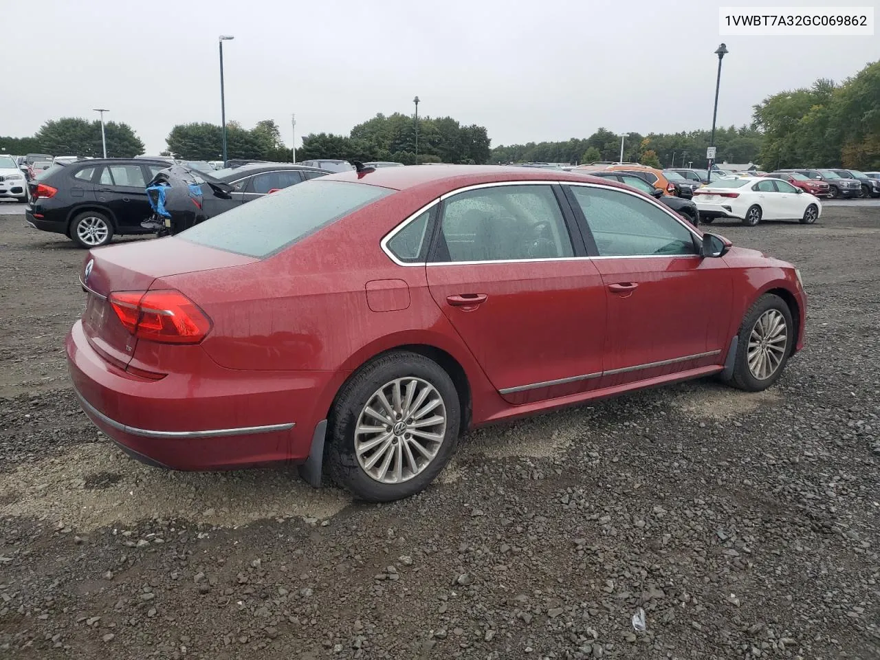 2016 Volkswagen Passat Se VIN: 1VWBT7A32GC069862 Lot: 73215404