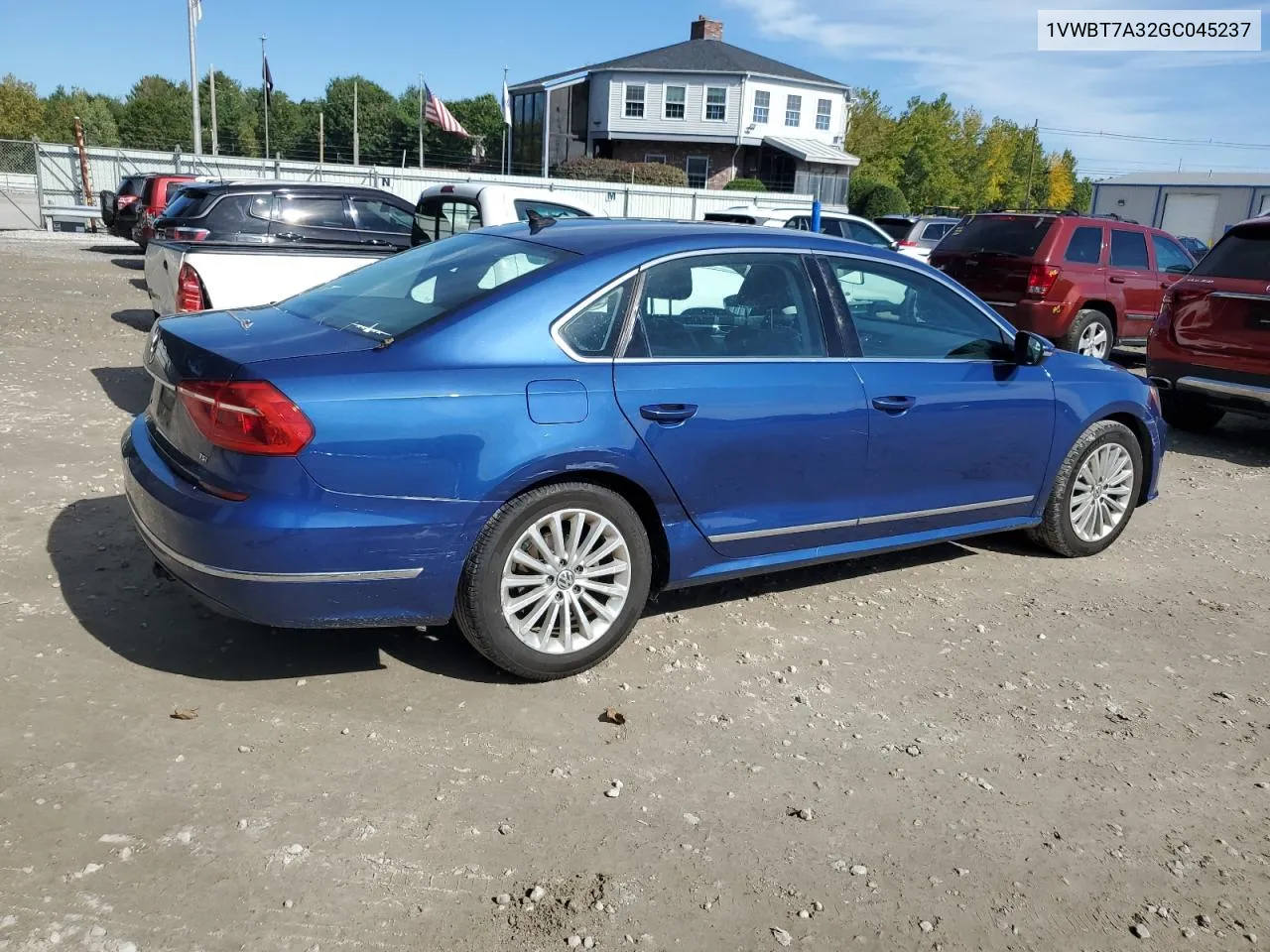 2016 Volkswagen Passat Se VIN: 1VWBT7A32GC045237 Lot: 73385794