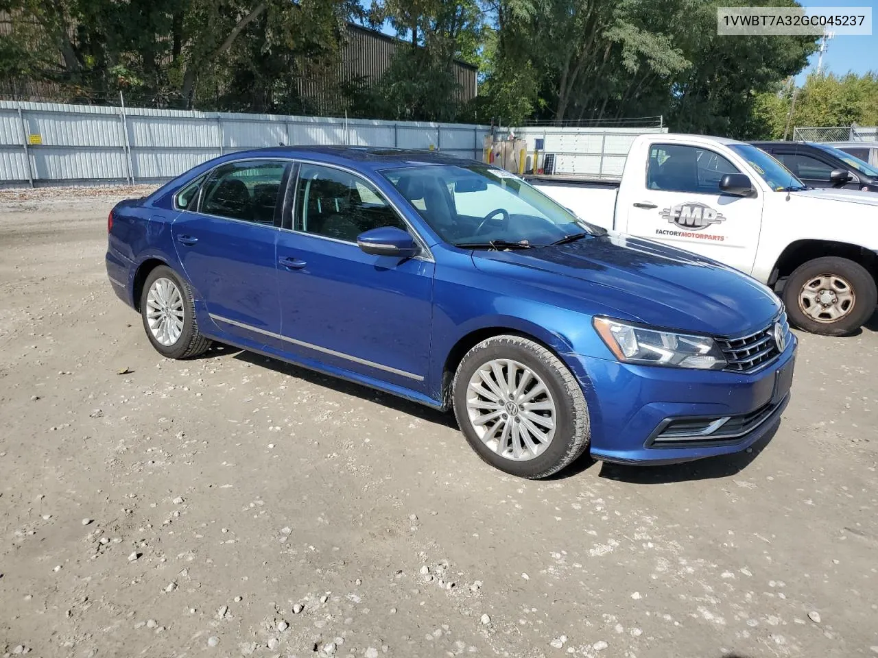 2016 Volkswagen Passat Se VIN: 1VWBT7A32GC045237 Lot: 73385794