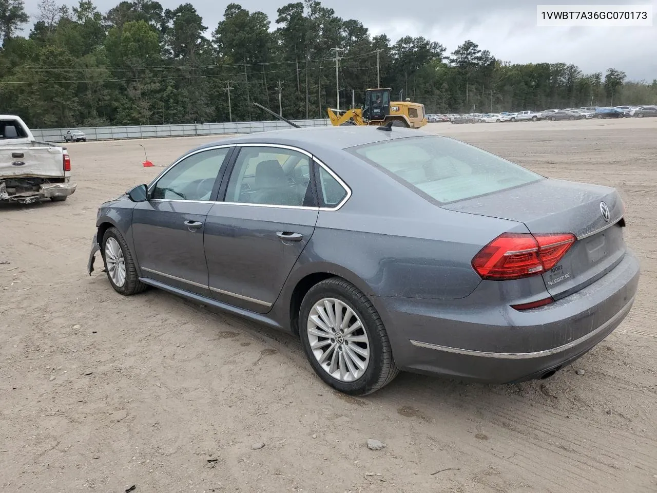 2016 Volkswagen Passat Se VIN: 1VWBT7A36GC070173 Lot: 73947154