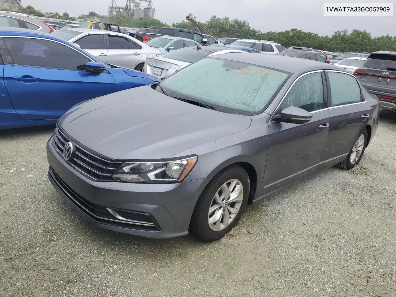 1VWAT7A33GC057909 2016 Volkswagen Passat S