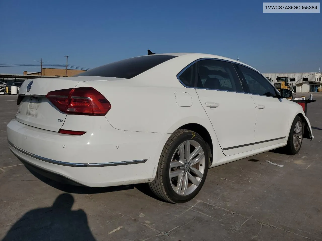 2016 Volkswagen Passat Sel VIN: 1VWCS7A36GC065384 Lot: 75515164