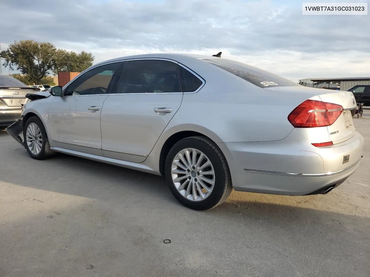 2016 Volkswagen Passat Se VIN: 1VWBT7A31GC031023 Lot: 76586744