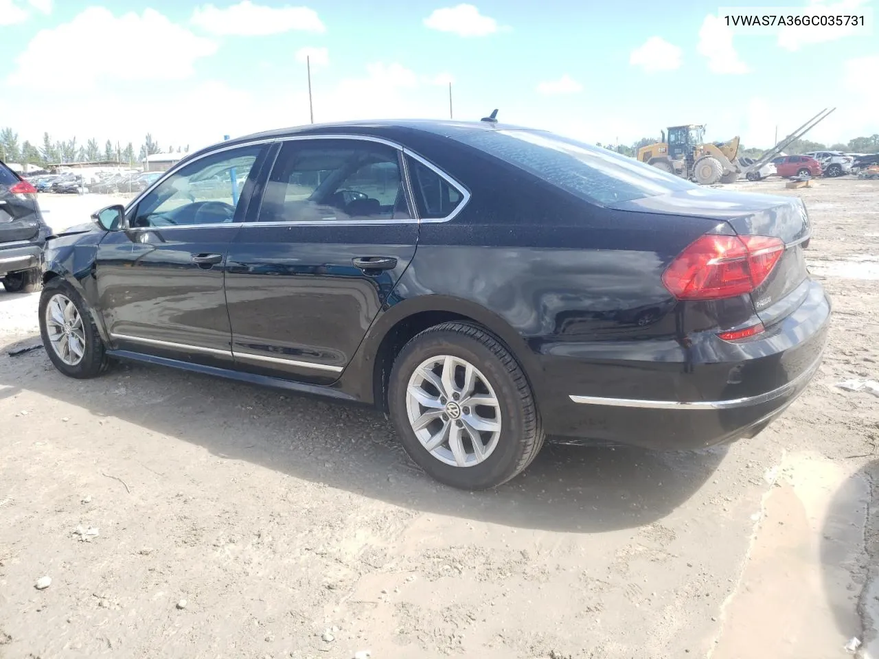 2016 Volkswagen Passat S VIN: 1VWAS7A36GC035731 Lot: 77012244